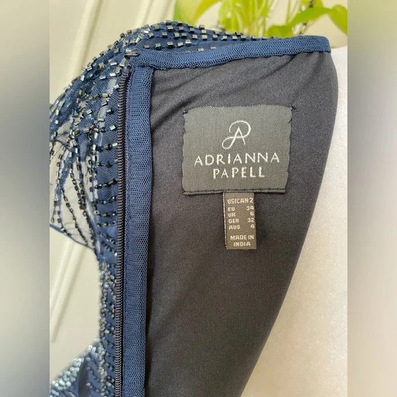 ANTHROPOLOGIE | ADRIANNA PAPPEL BEADED SEQUIN GOWN 💎 - Picture 10 of 11